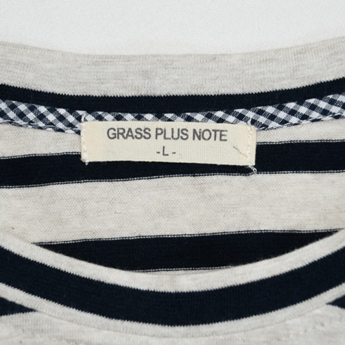 GRASS PLUS NOTE 스트라이프컷소우티셔츠 상품이미지6