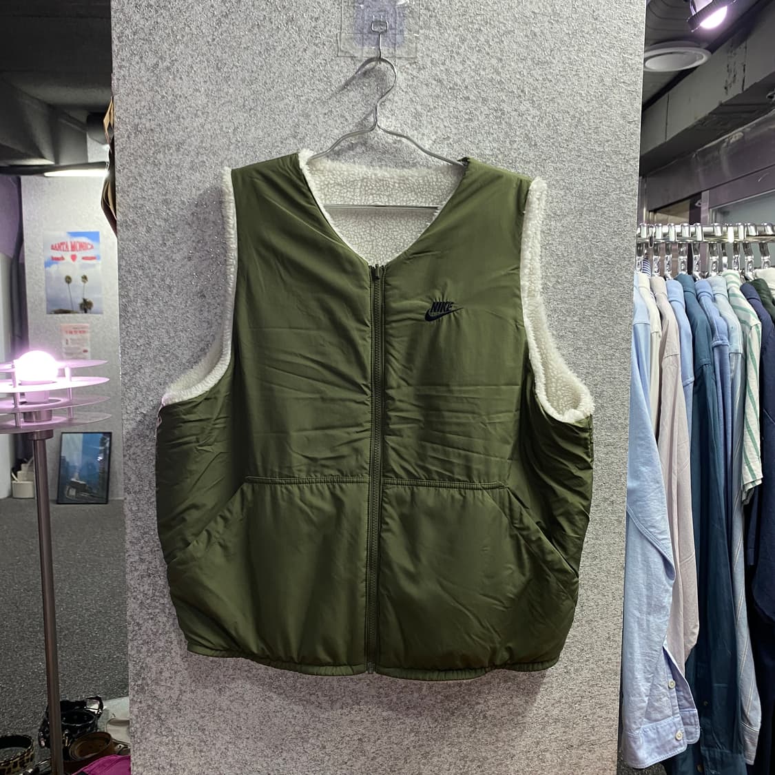 나이키 리버시블 양털 베스트 B3199 상품이미지3