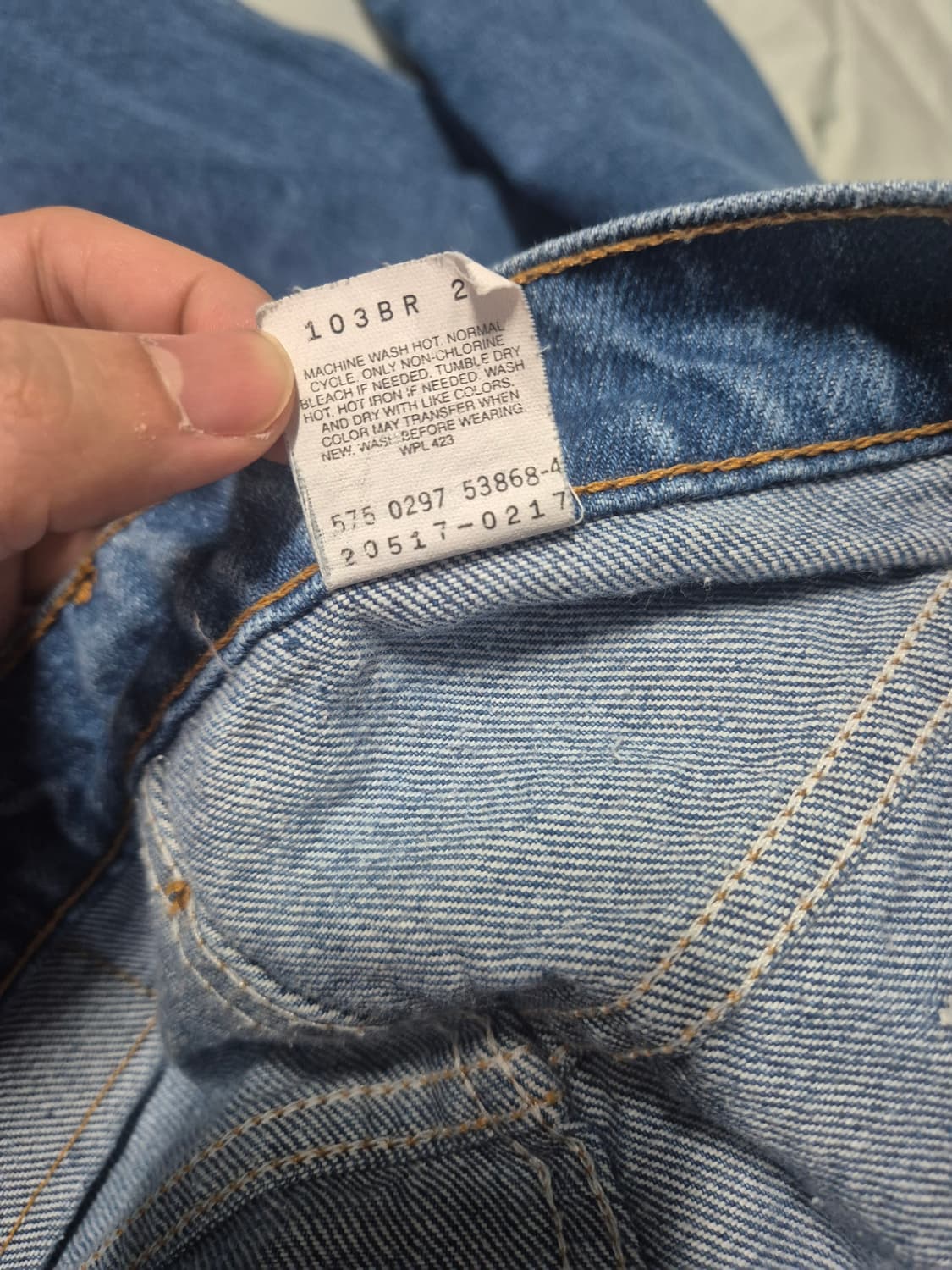 90s 리바이스 517 오렌지탭 Made in usa 상품이미지5