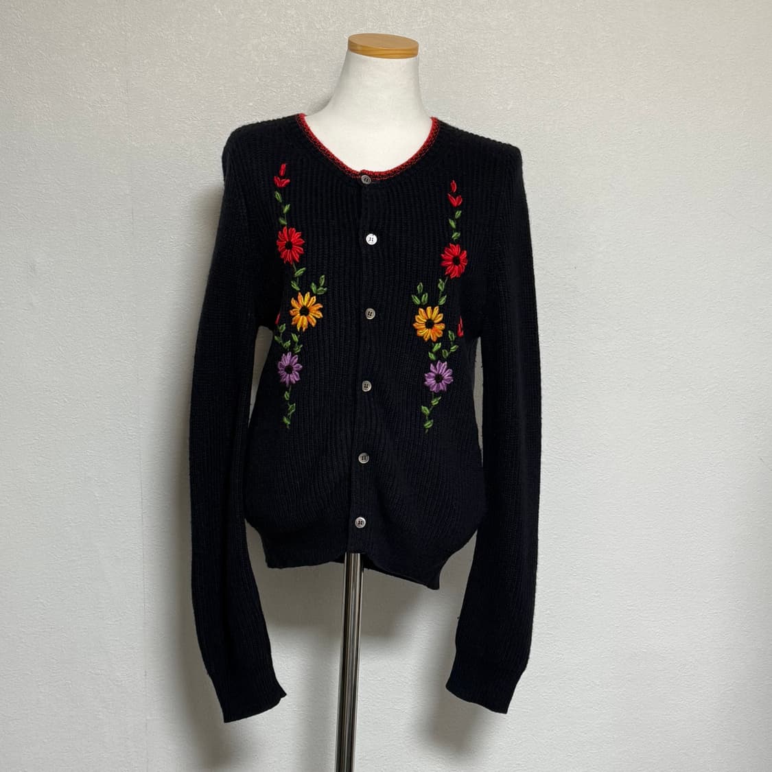 15ss 꼼데가르송 걸 초판 니트 가디건 s 상품이미지1