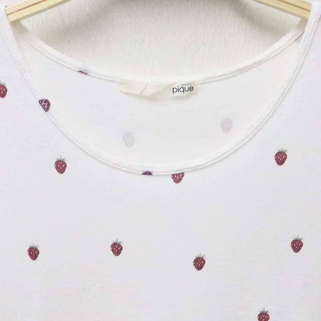 젤라또피케 스트로베리 모달 티셔츠 61746 상품이미지5