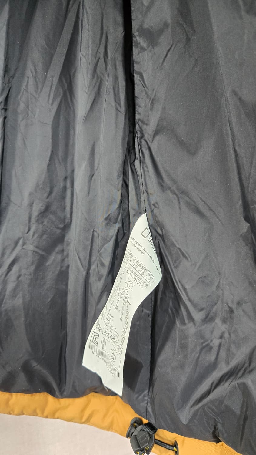 내셔널지오그래픽 라지- 구스다운  패딩 조끼  상품이미지4