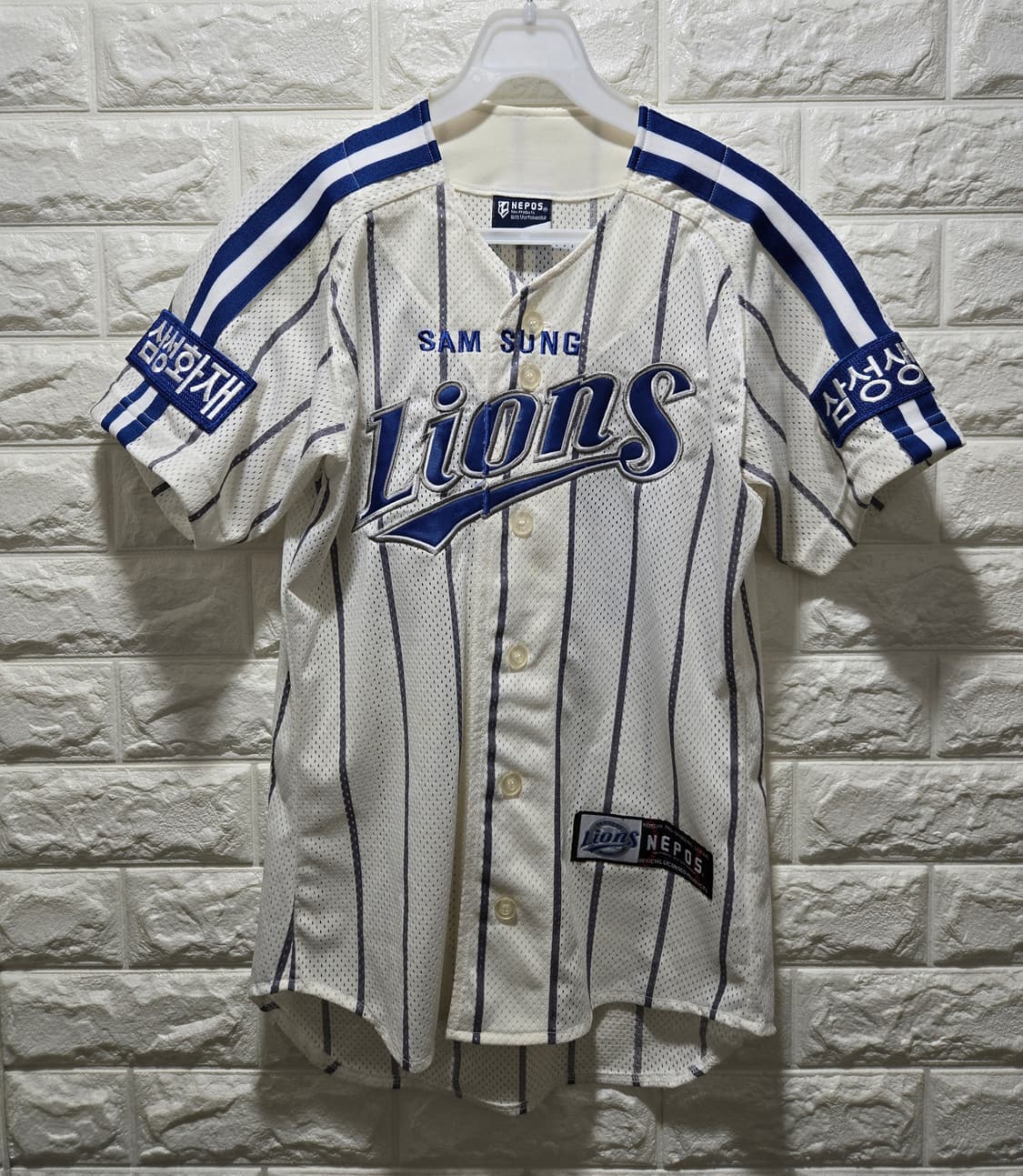 네포스 삼성라이온즈 왕조 구자욱 유니폼 저지 85~90 상품이미지1