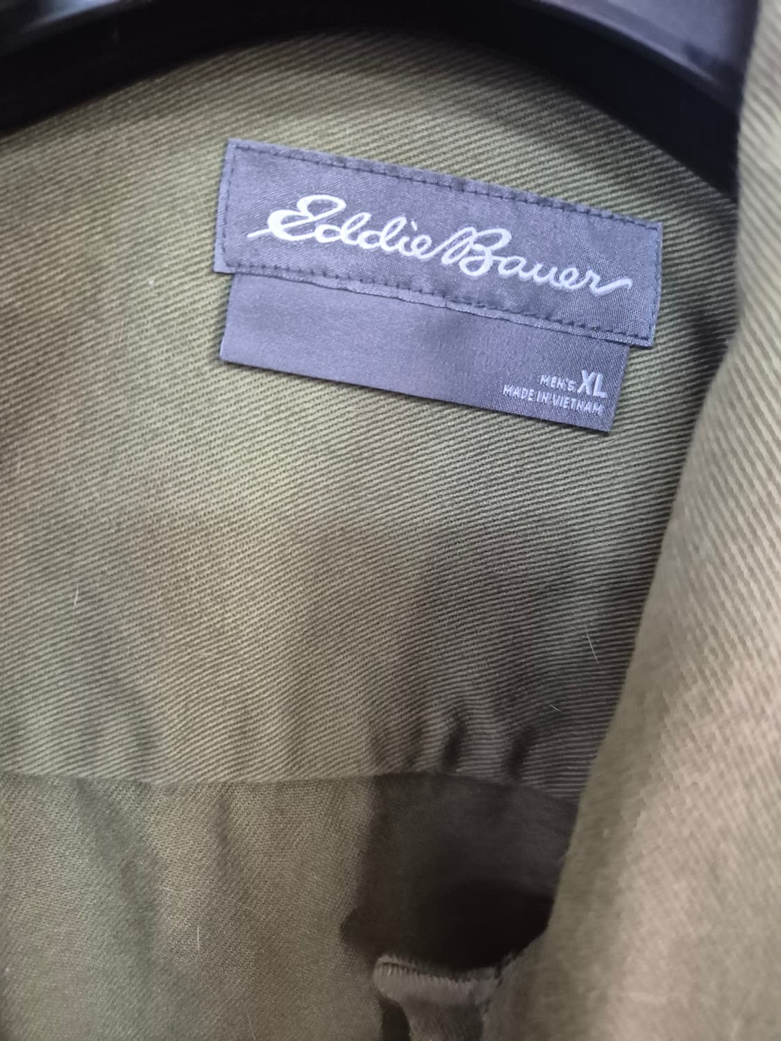 에디바우어 그린 셔츠 자켓 상품이미지4