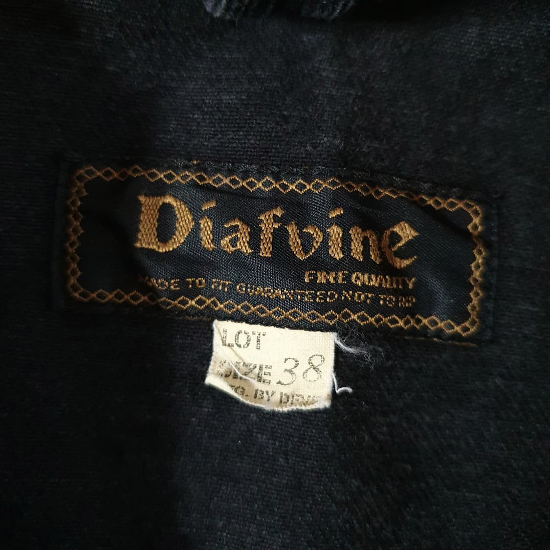 디아프바인 블랙 데님 조끼 베스트 38 상품이미지4