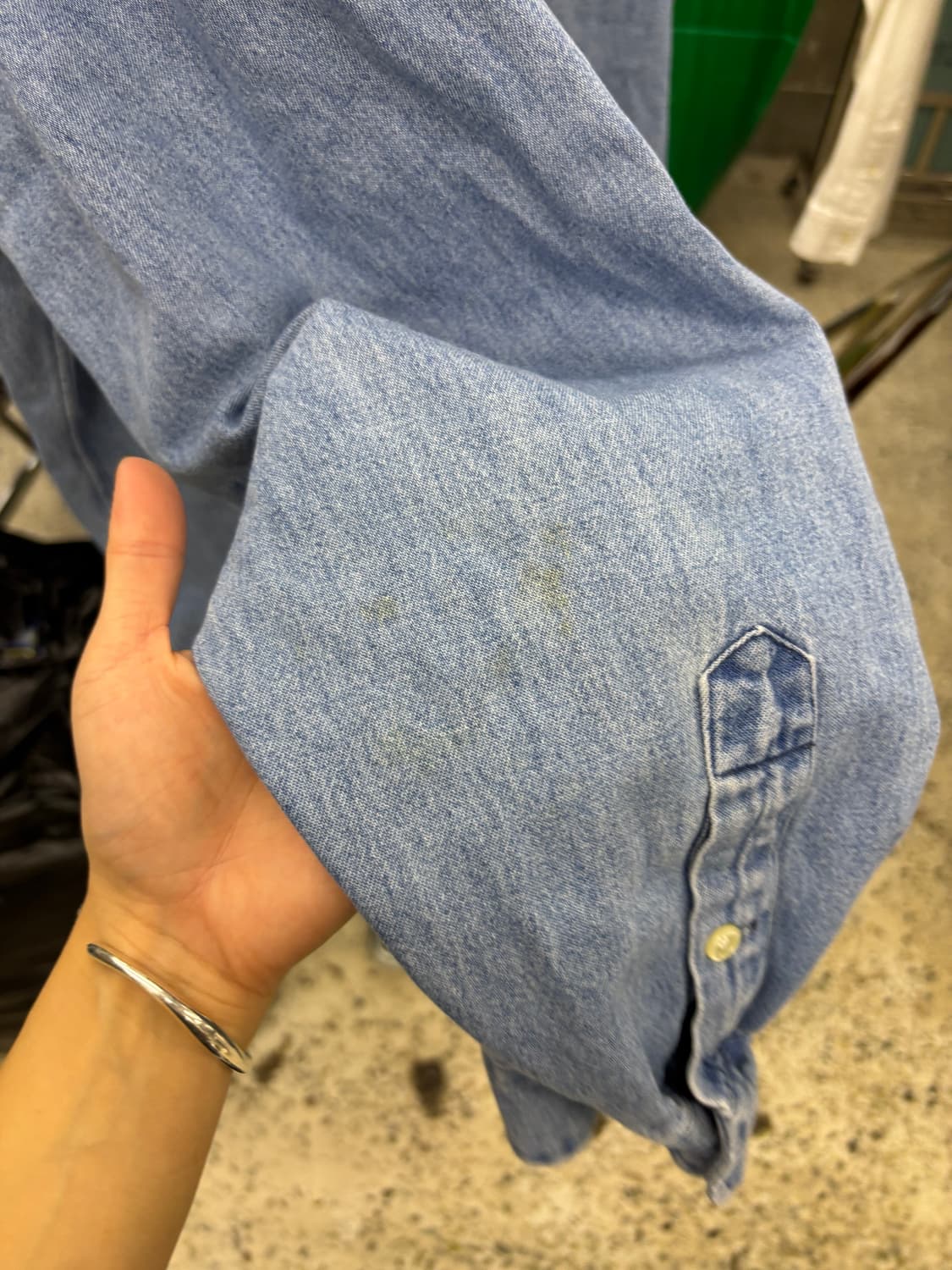 Polo 폴로 랄프로렌 레드포켓포니 데님 빅셔츠 상품이미지5