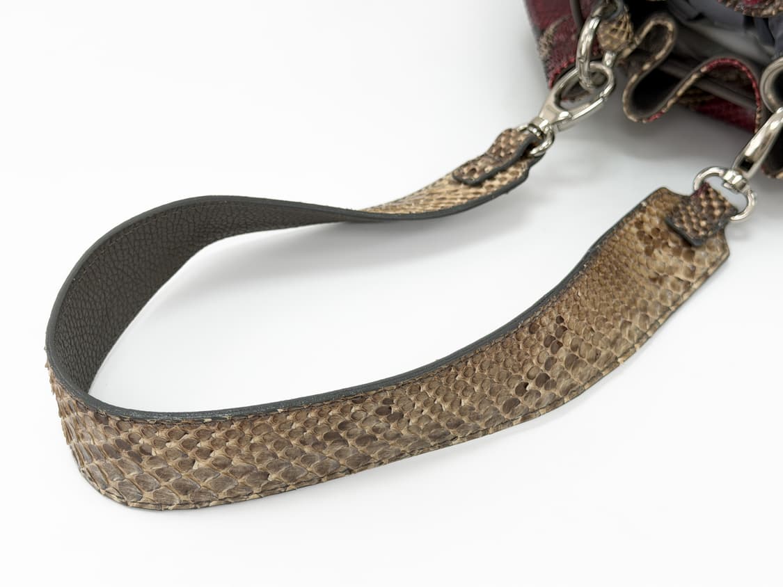 콜롬보 파이톤 드로우스트링 숄더백 상품이미지6