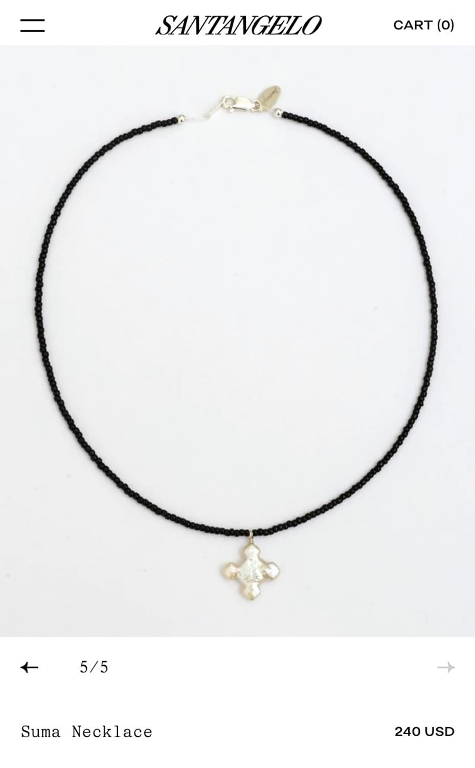 Santangelo 산탄젤로 목걸이 상품이미지1