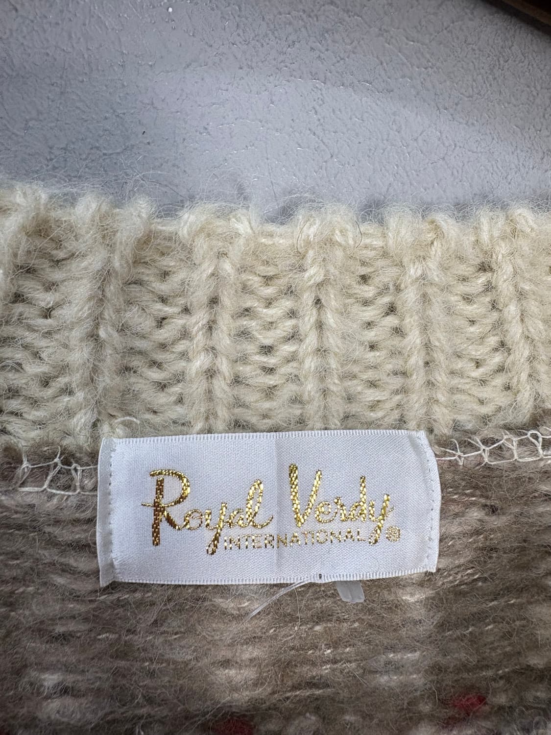 빈티지 노르딕 니트 가디건 A2878 상품이미지5