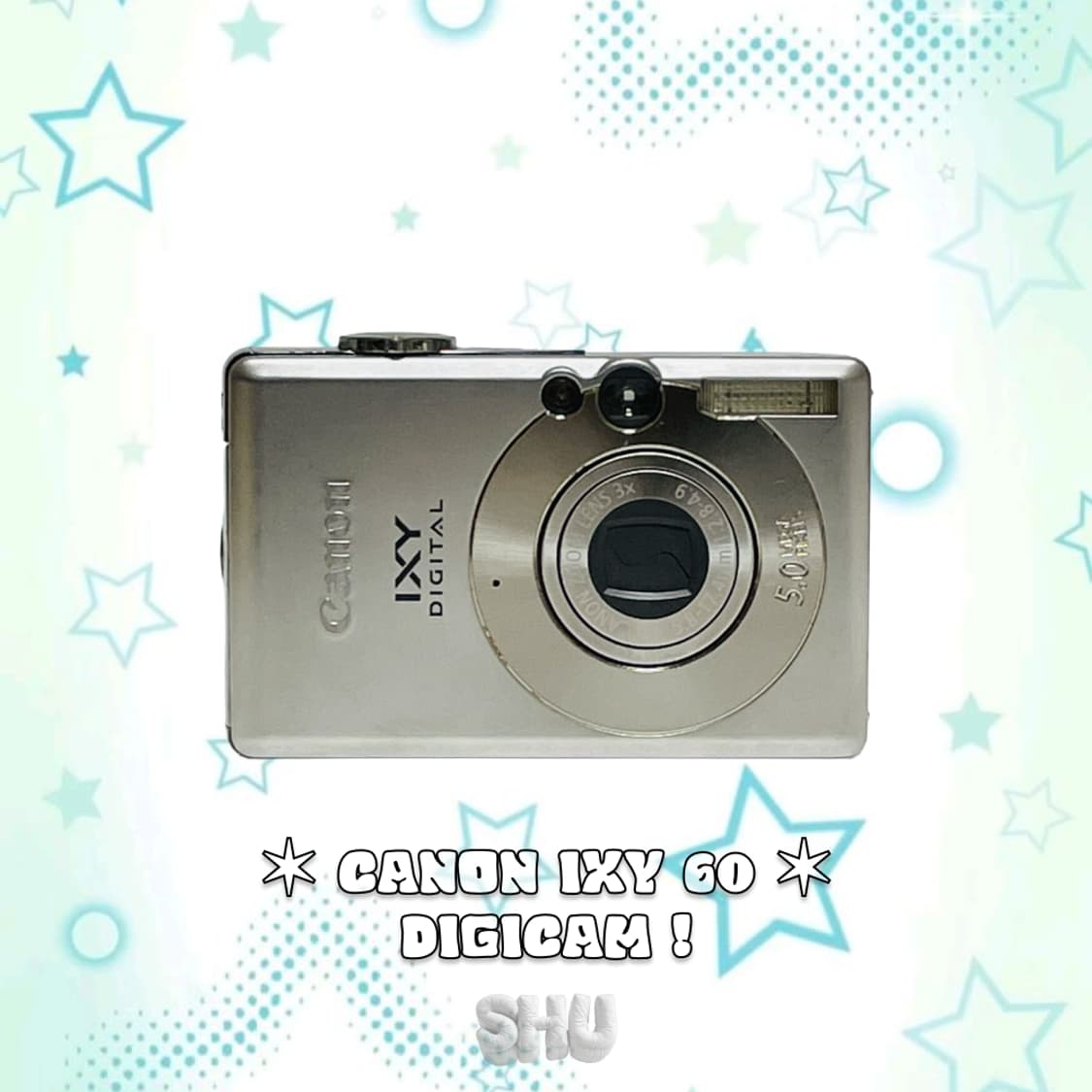 캐논 익시 IXY 60(익서스 IXUS 50) 빈티지 디카 실버 상품이미지2