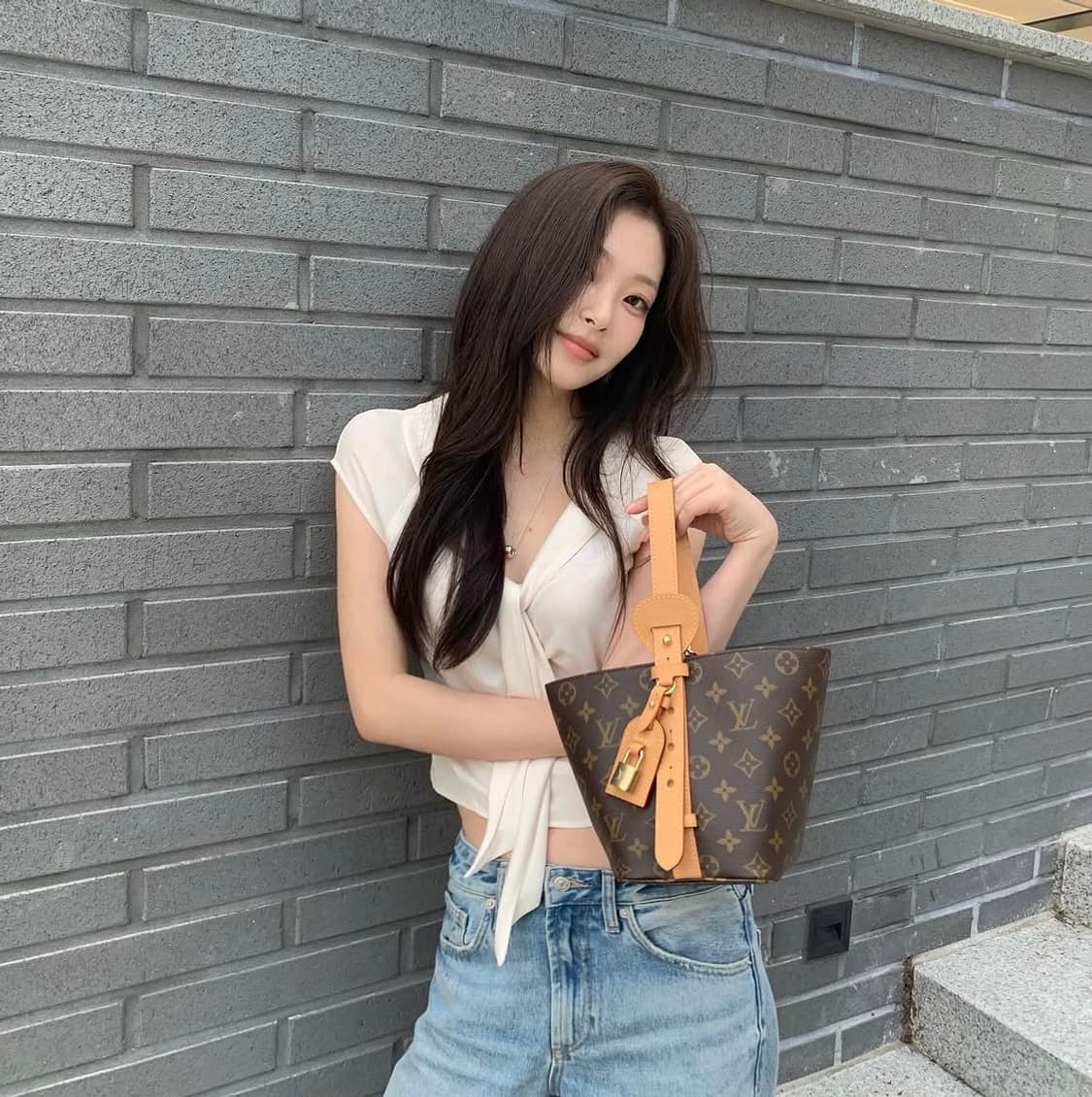 킨더살몬 valois bowtie top 블라우스 상품이미지1