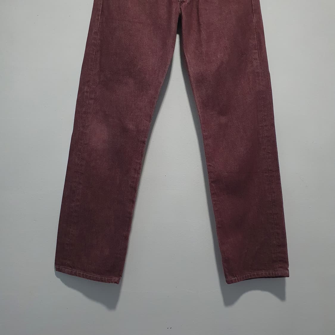 00s 리바이스 501 XX 버튼플라이 데님 팬츠 와인 버건디 28-30 상품이미지3