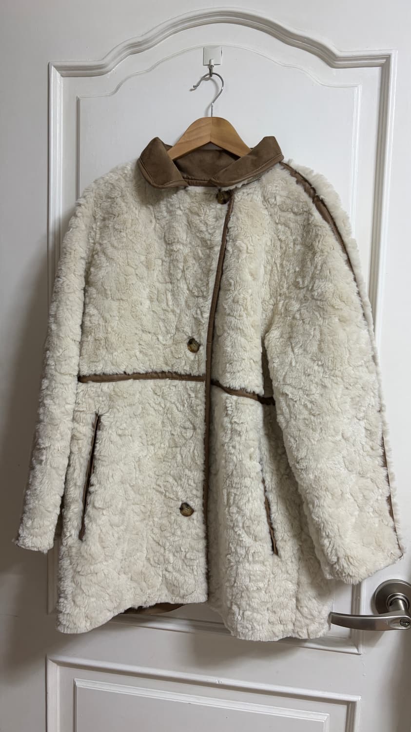 h&m 플러피 퍼 코트 S 상품이미지2