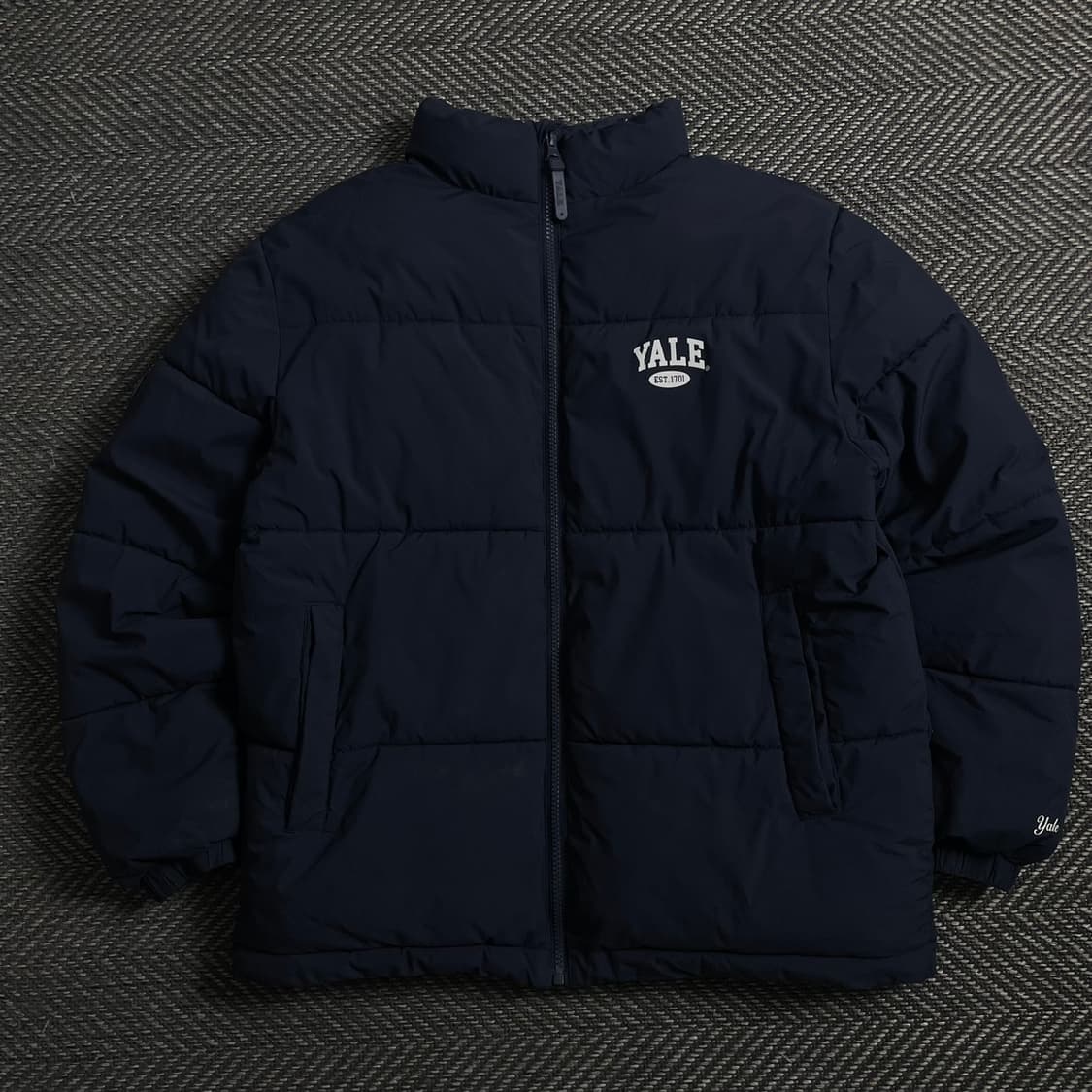 YALE 예일 로고 베이직 푸퍼 패딩y 4511 상품이미지2