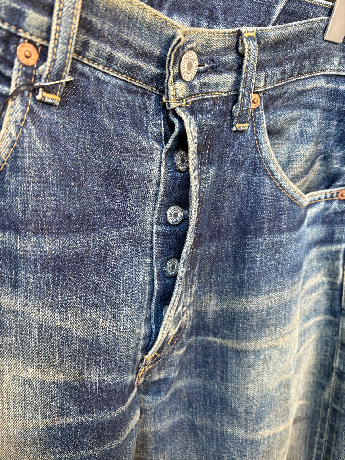 90's 리바이스 빅E 503B 셀비지 데님 팬츠 상품이미지5