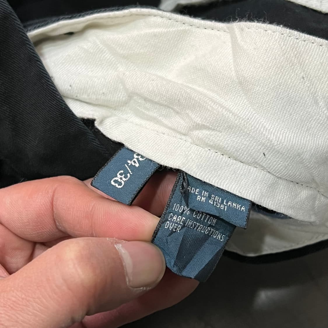  폴로랄프로렌 블랙 투턱 치노팬츠 y15498 상품이미지7