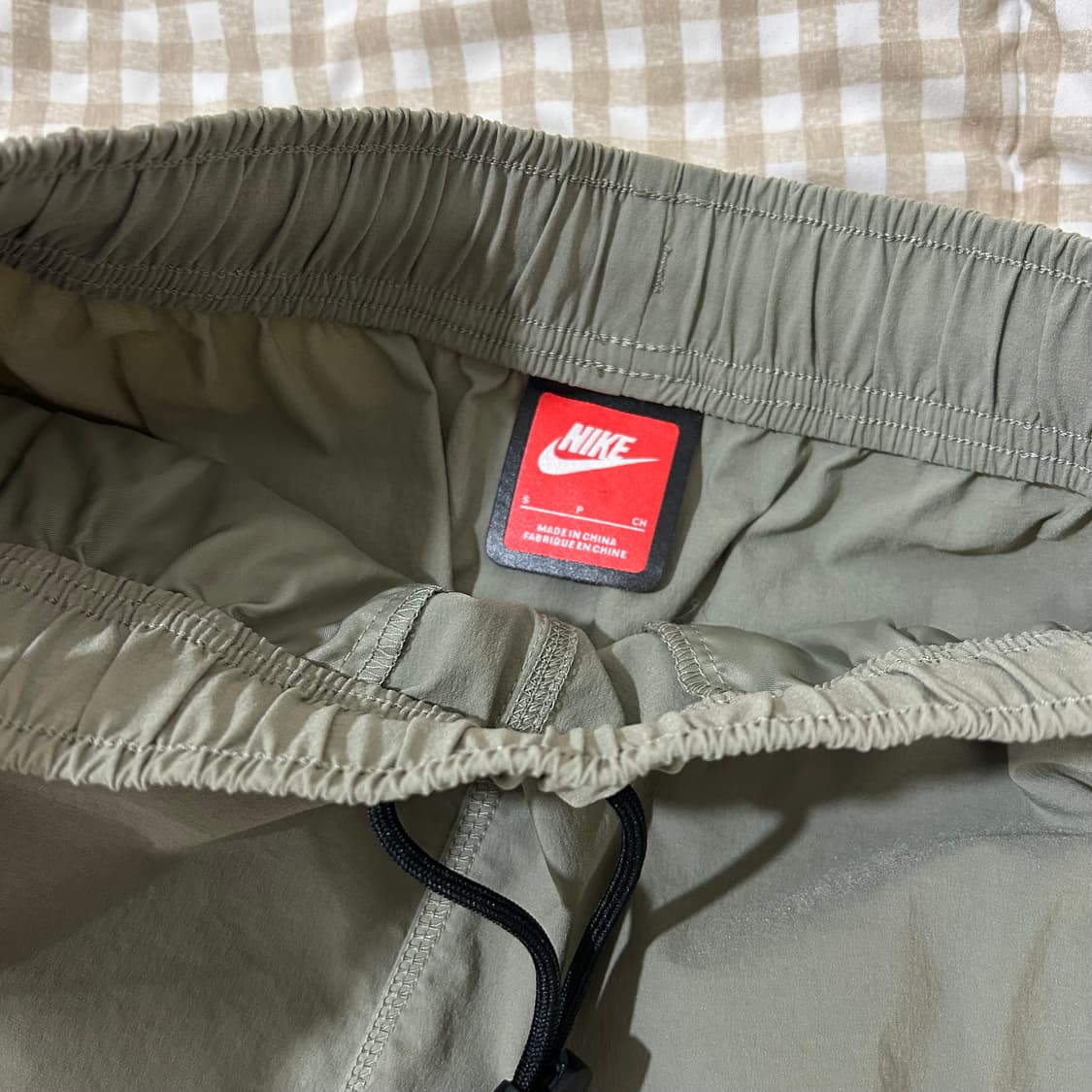 (급처) 테크 우븐 쇼츠 - 라이트 아미:블랙 상품이미지3