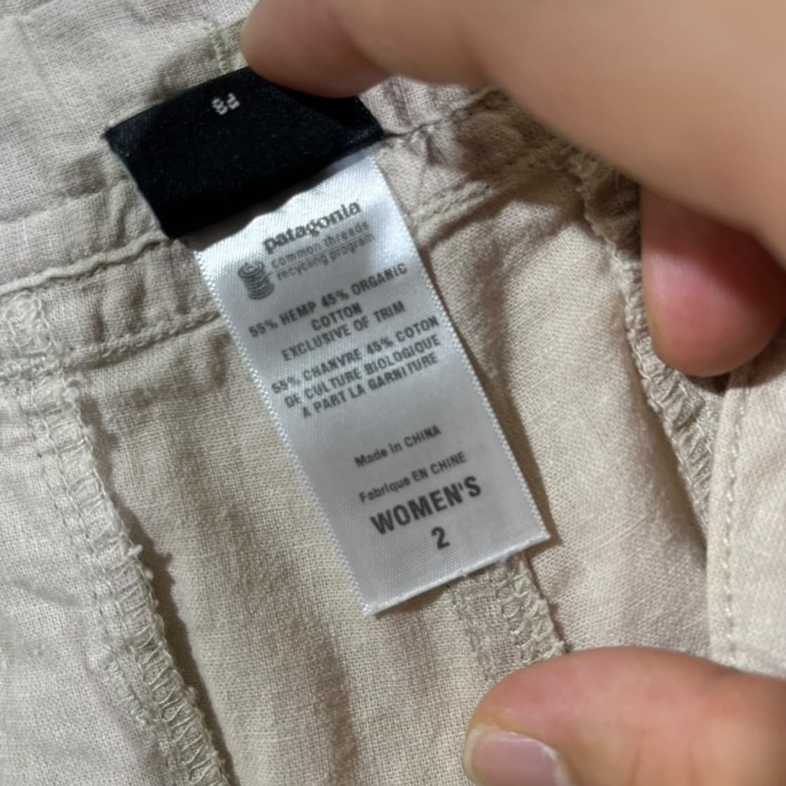 [Patagonia] 파타고니아 우먼즈 햄프 린넨 팬츠 상품이미지5