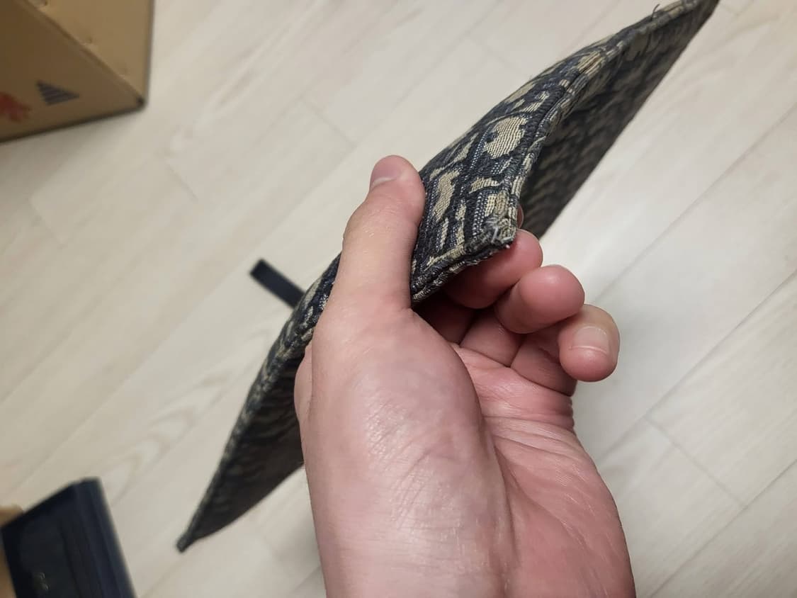 디올 오블리크 A4 클러치 스트랩 상품이미지7