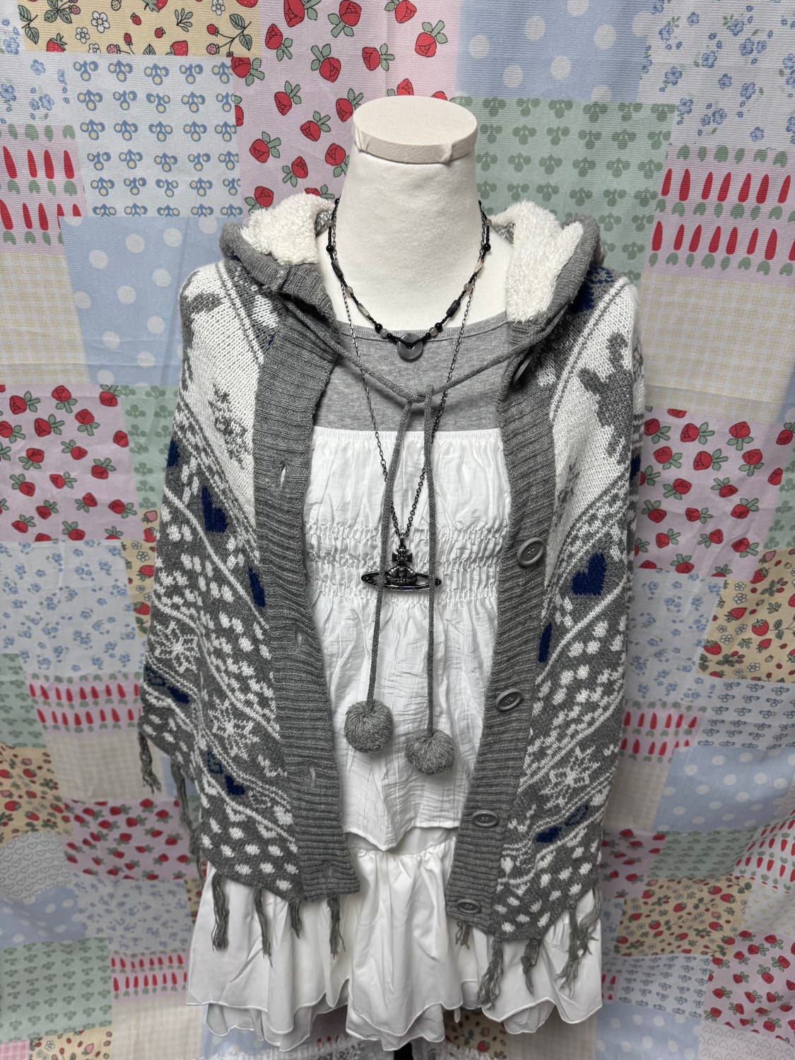 모리걸 토끼 케이프 세트 상품이미지2