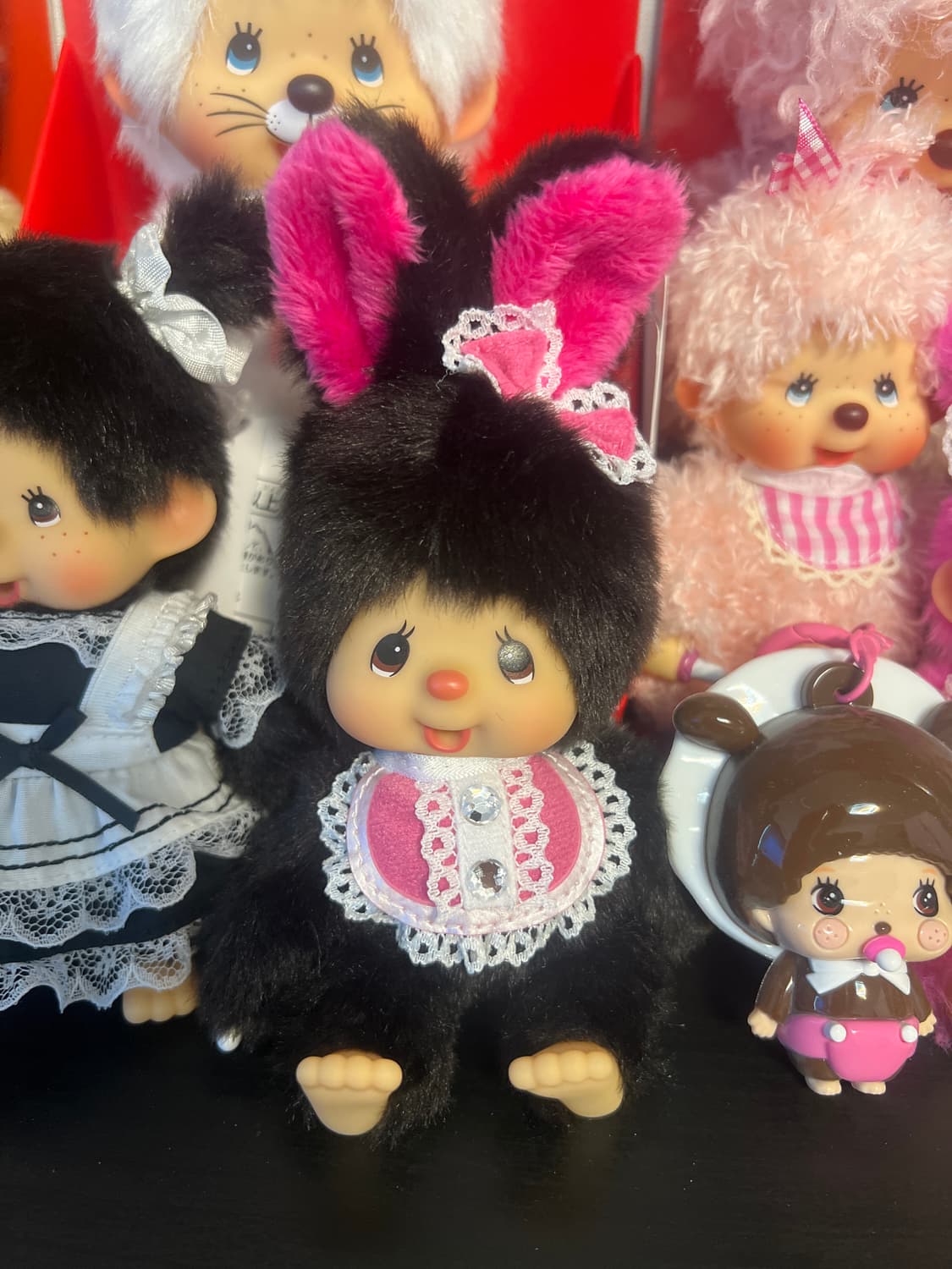 홍콩 몬치치 레이스몬치치 블랙핑크 상품이미지3