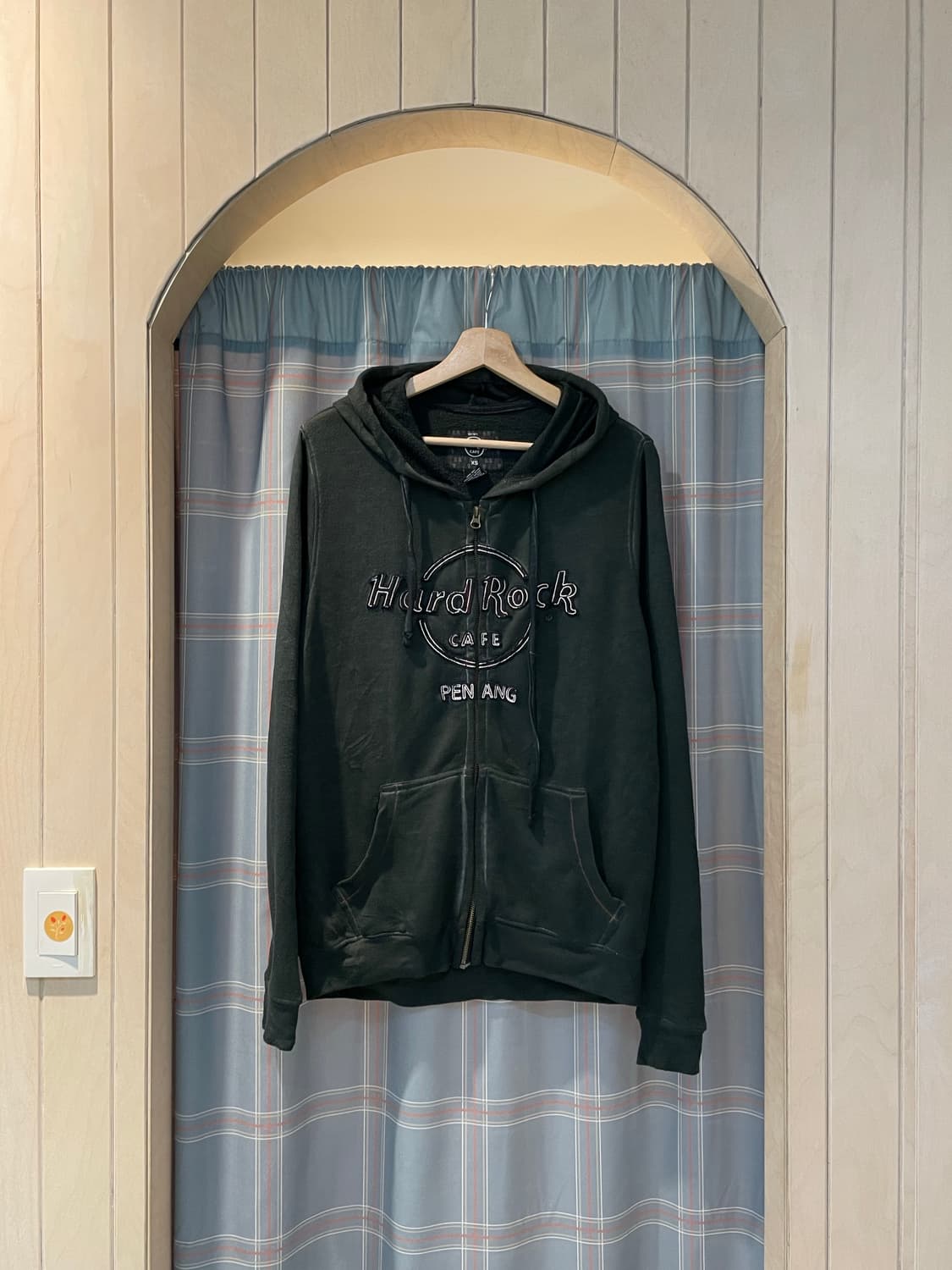 하드락카페 워싱후드집업 상품이미지1