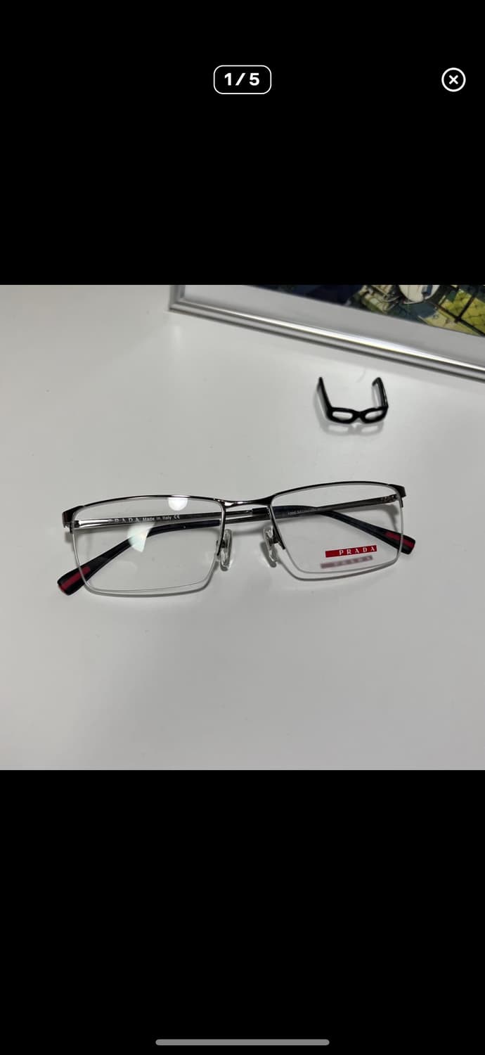 프라다 긱시크 무테안경 상품이미지1