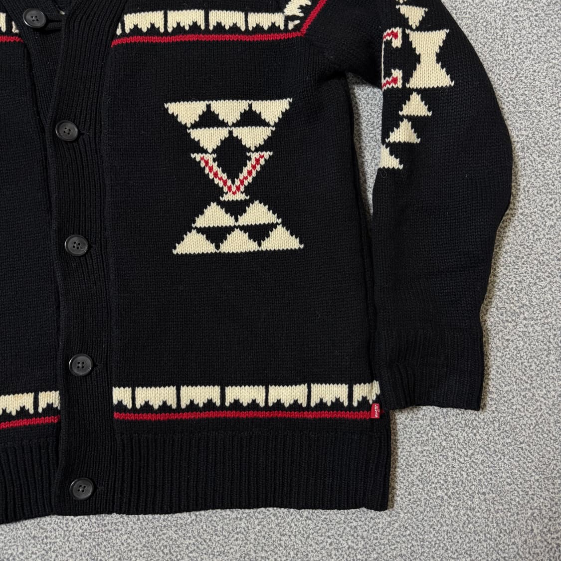 리바이스 양모 코위찬 해비 니트 스웨터 상품이미지4