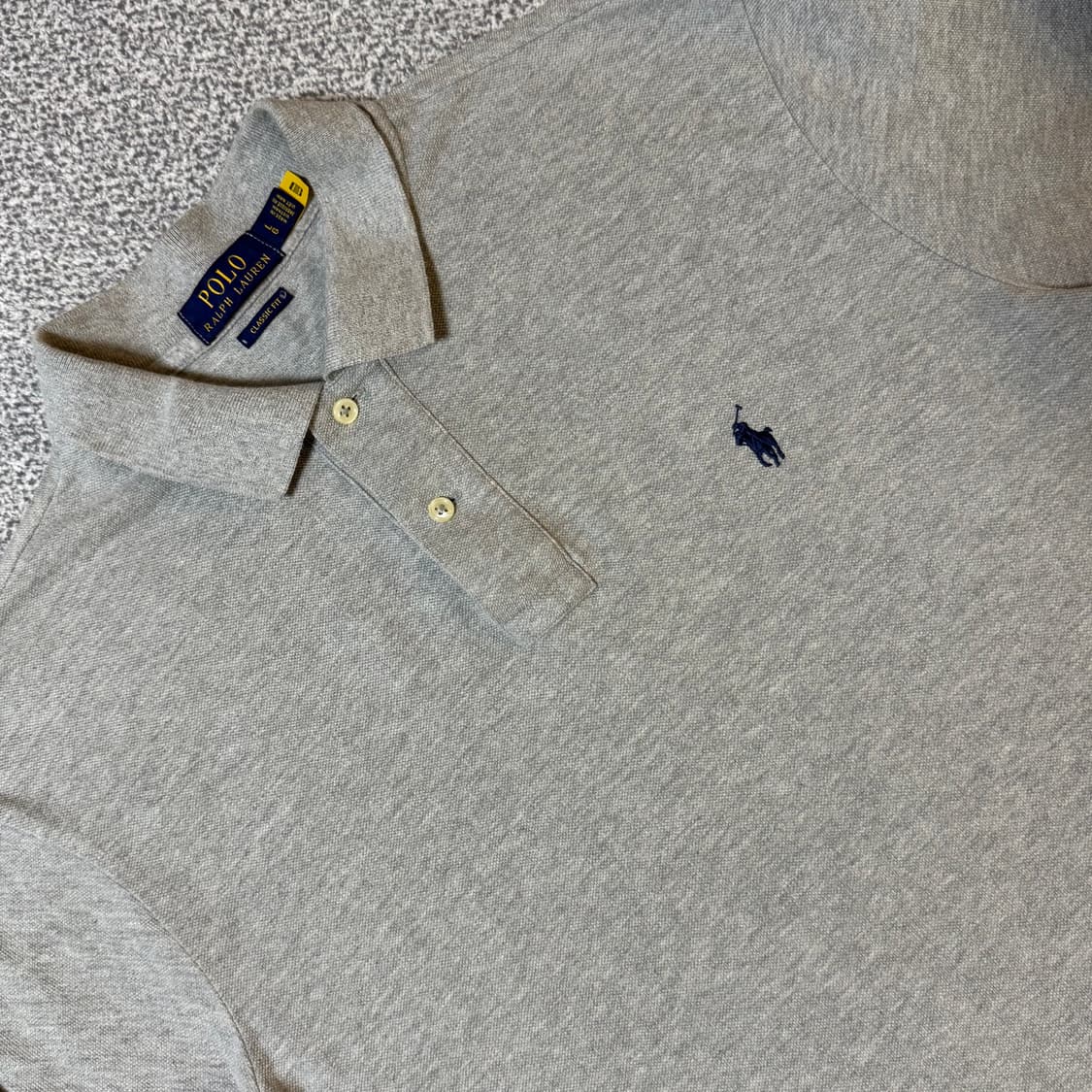 [정품 QR] 폴로 랄프로렌 긴팔 카라티 L 상품이미지3