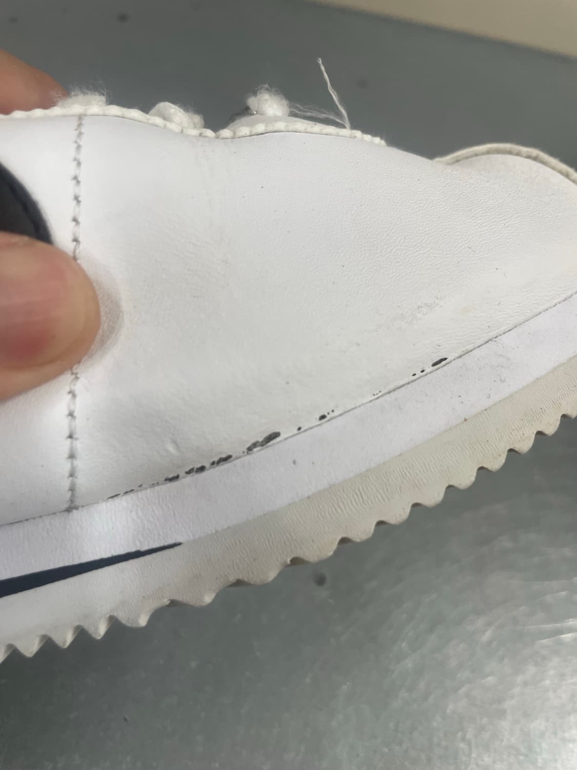 나이키 코르테즈 화이트 블랙 275 상품이미지9