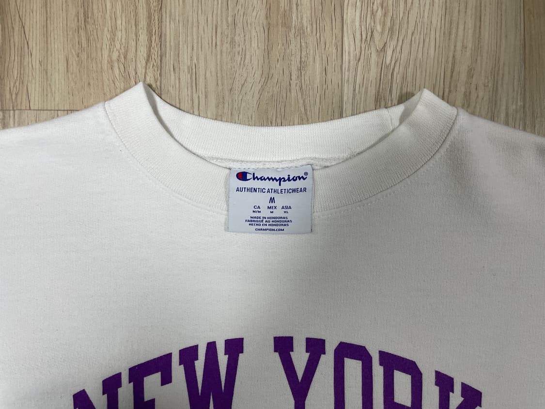 100) 챔피온 뉴욕대 빅로고 맨투맨 상품이미지4