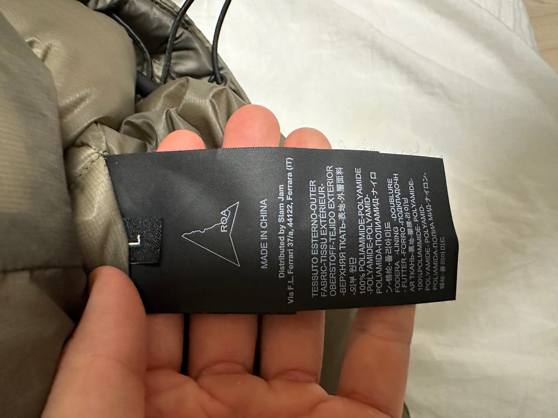 [L]roa/로아 스무스 다운 자켓 토프 상품이미지4