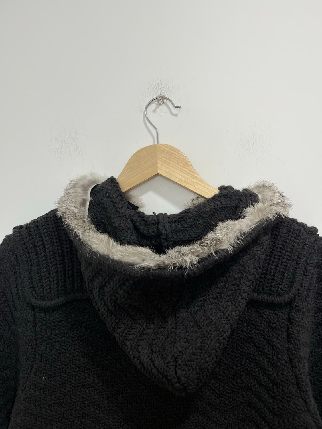 일본 빈티지 모리걸 떡볶이 니트 코트 상품이미지8