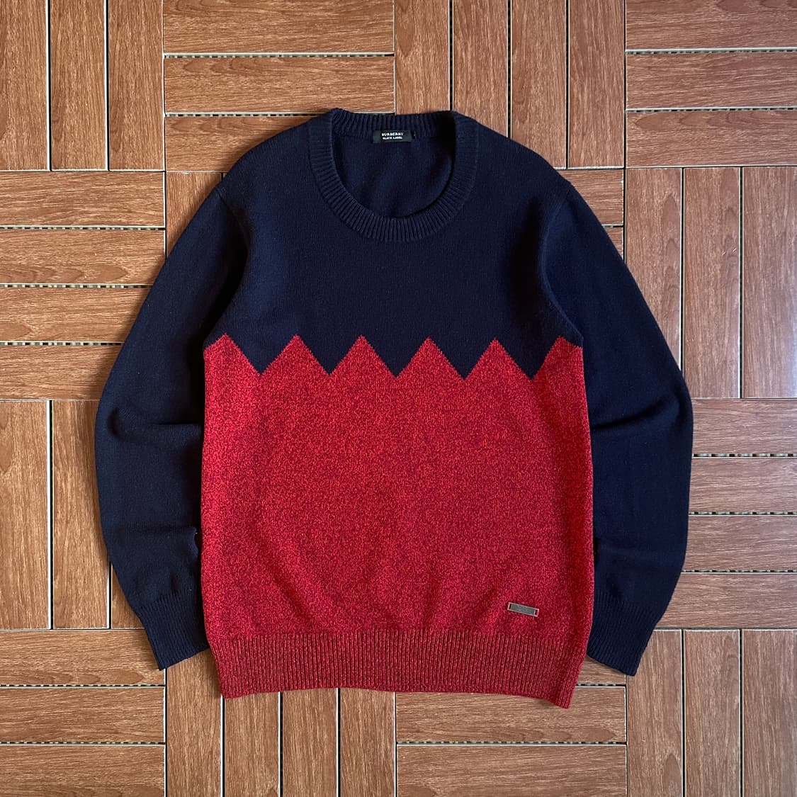 Burberry black label wool knit sweater 상품이미지1