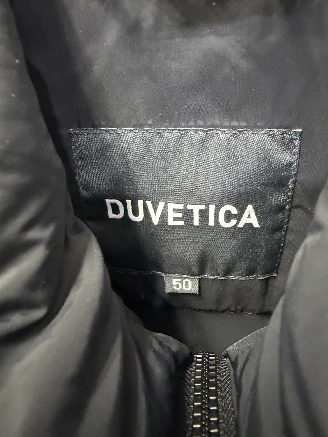 정품) 듀베티카 남성 블랙 포시 푸퍼 자켓 50 상품이미지6