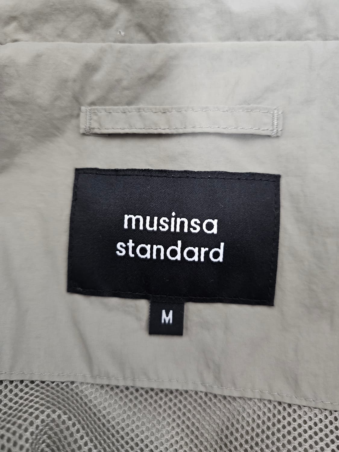 무신사스탠다드 하이넥 윈드브레이커 자켓 M 상품이미지3