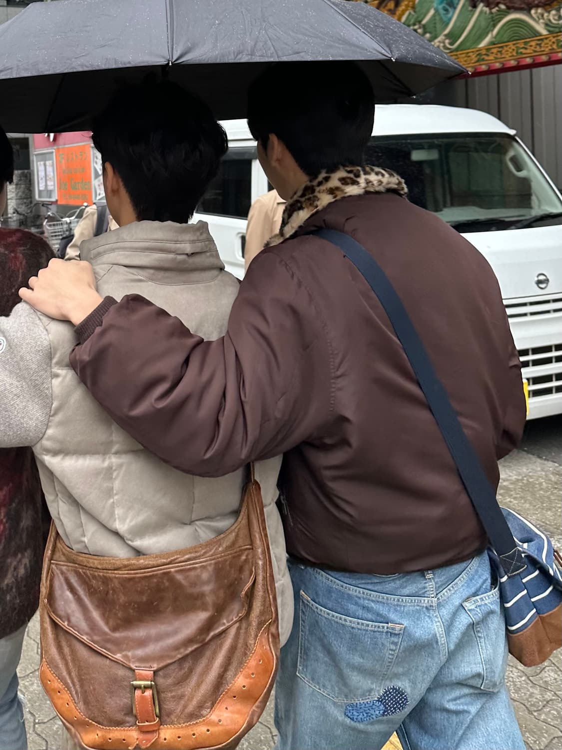 r13 레오파드 리버시블 퍼 봄버 상품이미지3