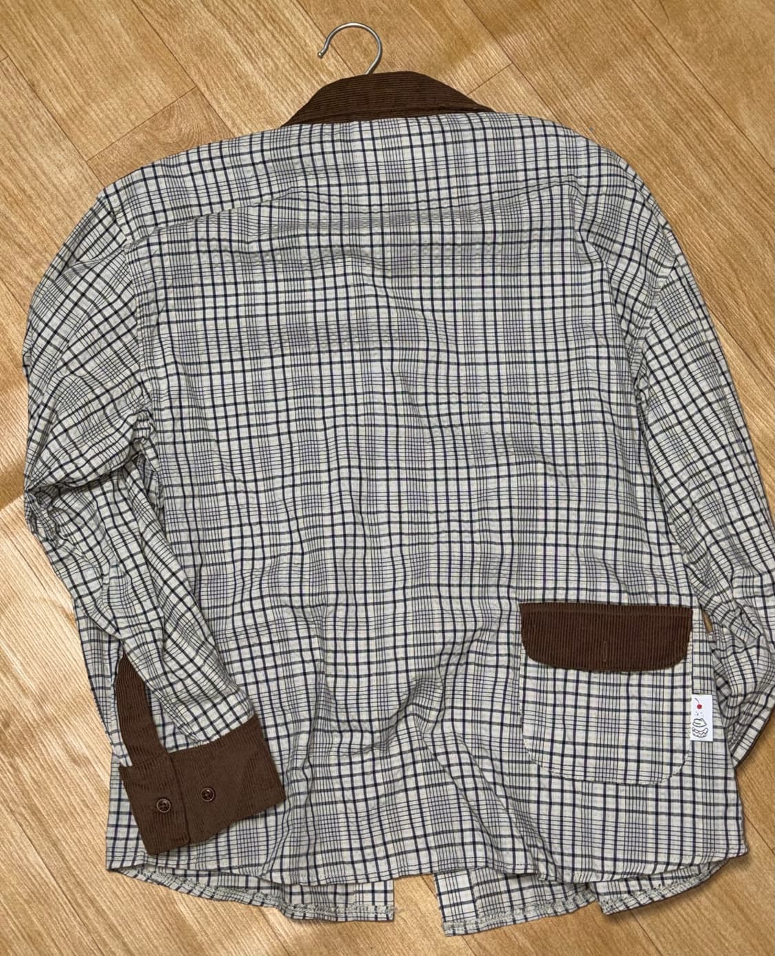 루나키후 파머 체크 셔츠 상품이미지4