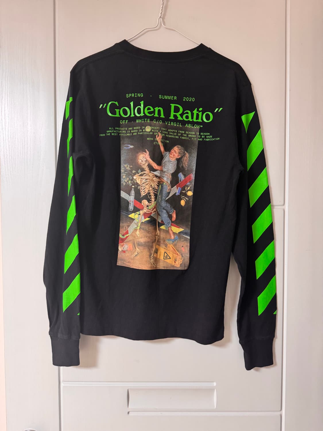 오프화이트 골든라티오 파스칼 롱슬리브 상품이미지2