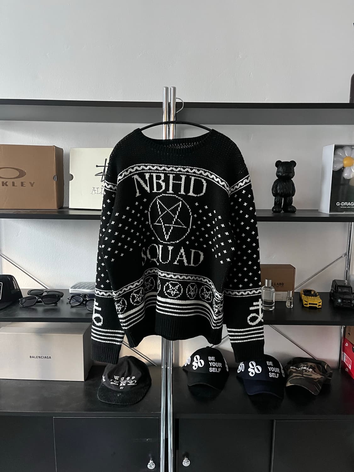 네이버후드 18FW 니트 상품이미지1