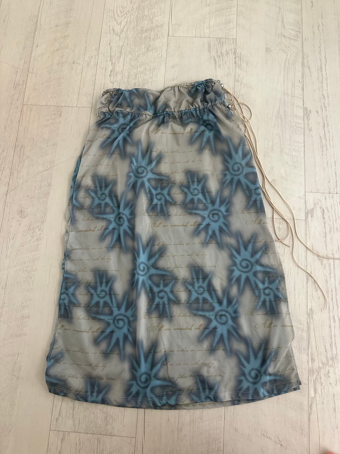 퓨레 Mural mesh skirt Sand  상품이미지5