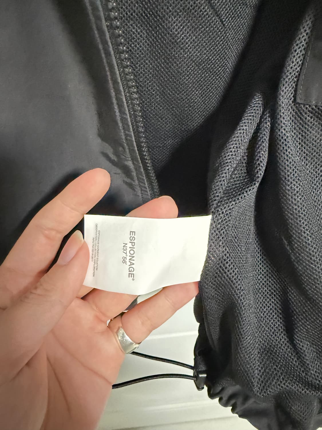 에스피오나지 mountain wind parka L사이즈 상품이미지3