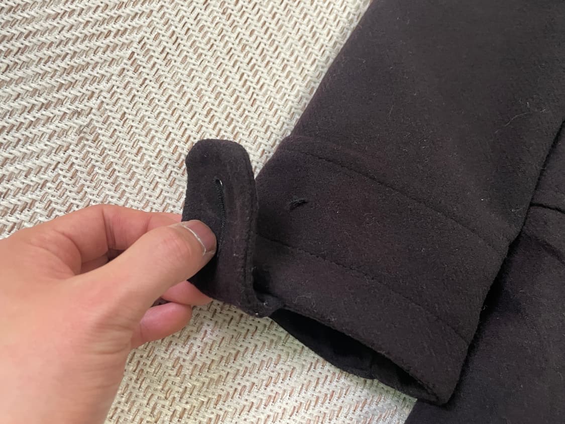 빈티지 클래식 더블 버튼 피코트 J03613 상품이미지3