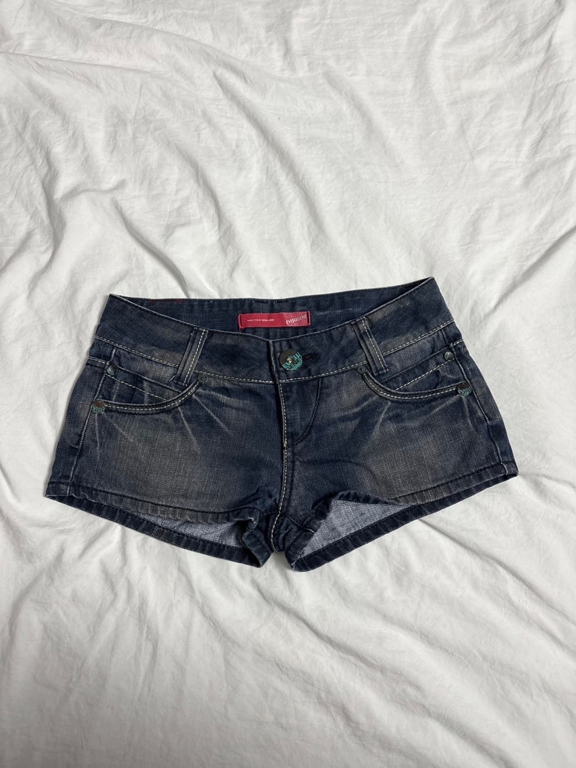 에비수 y2k 청 반바지  상품이미지2