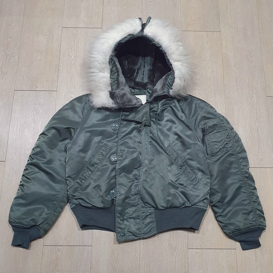 오리지널 n2b 플라이트 자켓 80s 군납 m 100-105 상품이미지1