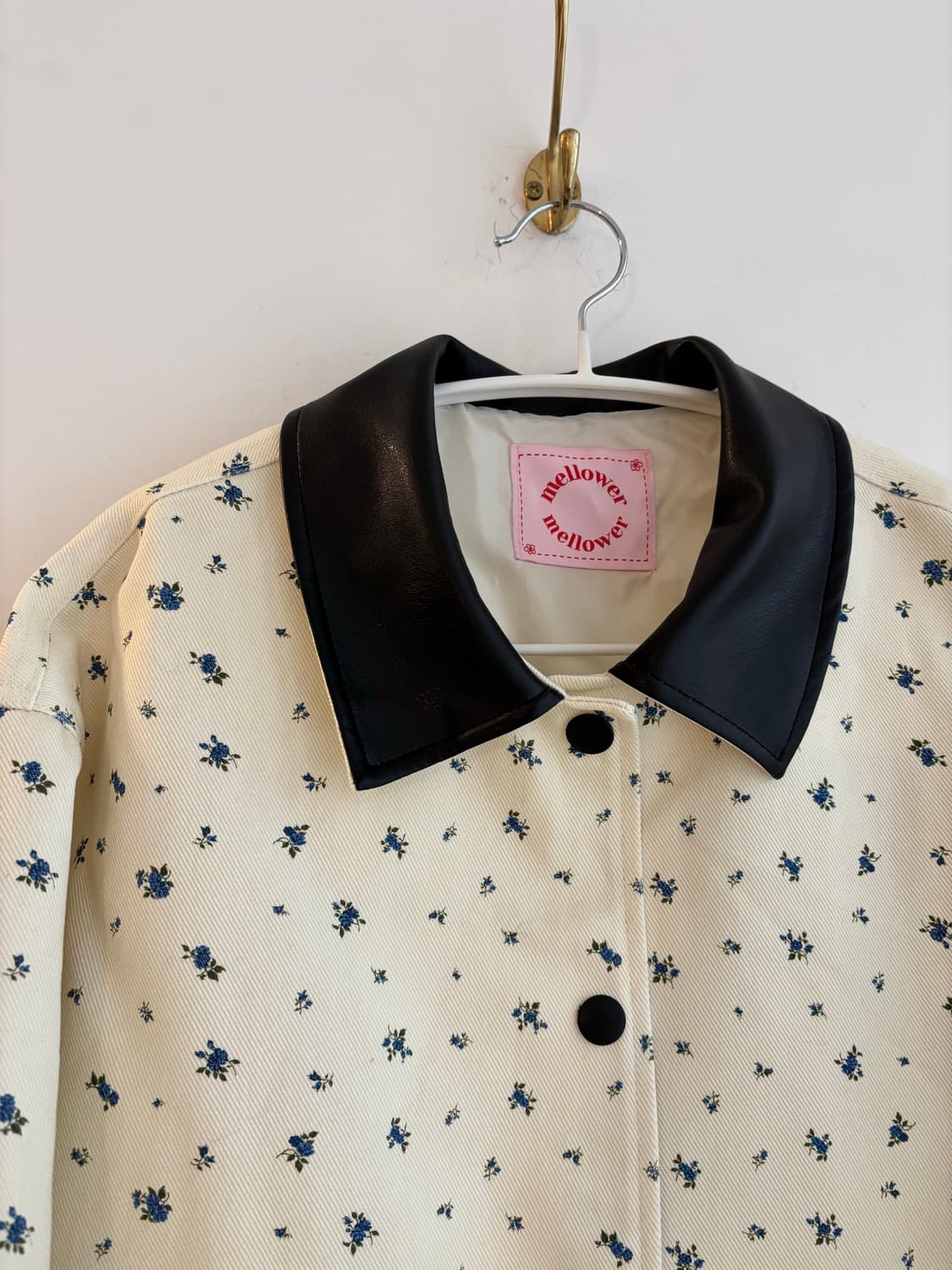 빈티지 플라워 코튼 자켓 상품이미지3