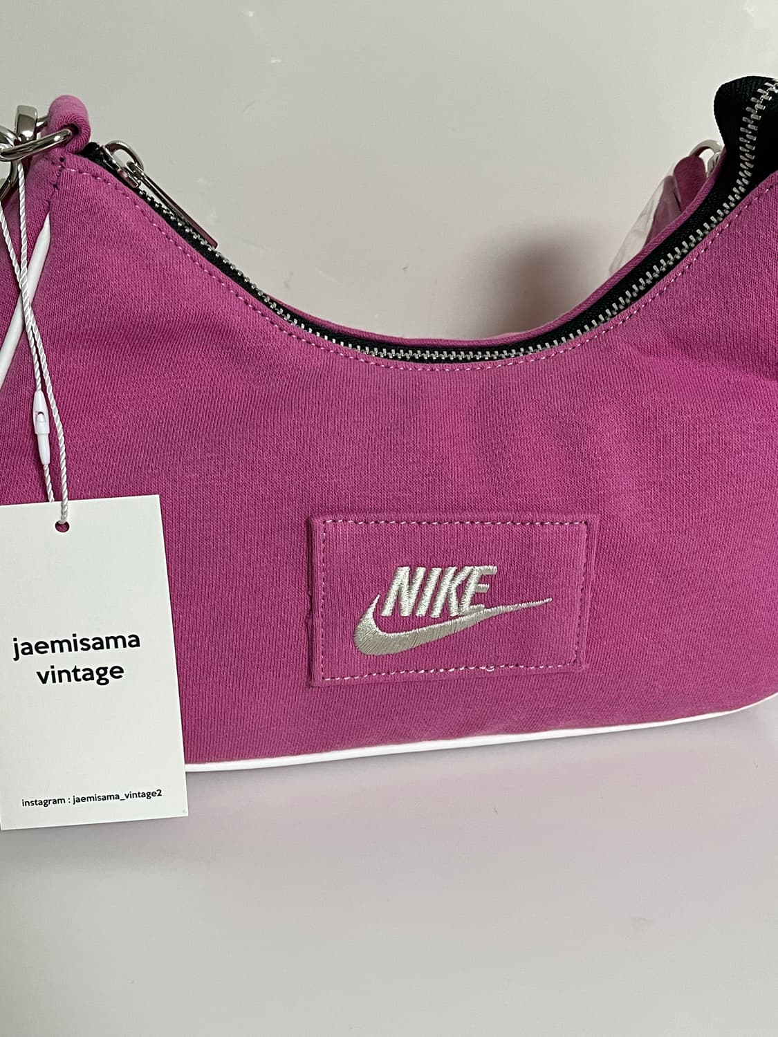 재미삼아빈티지 호보백 / 나이키 업사이클링 빈티지 가방 상품이미지1