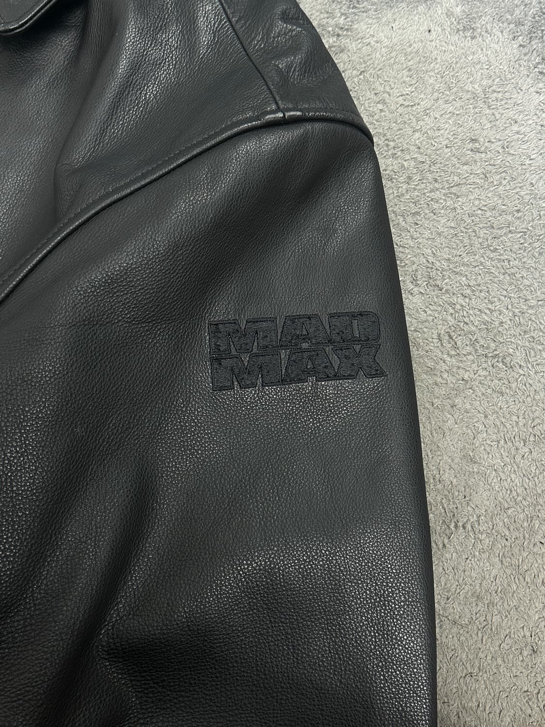 90s MADMAX 무비 커스텀 레더 자켓 L 상품이미지5