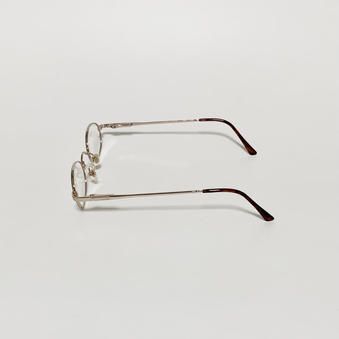 833 데드스탁 빈티지 초슬림 타원 골드 호피 메탈 스몰사이즈 상품이미지3