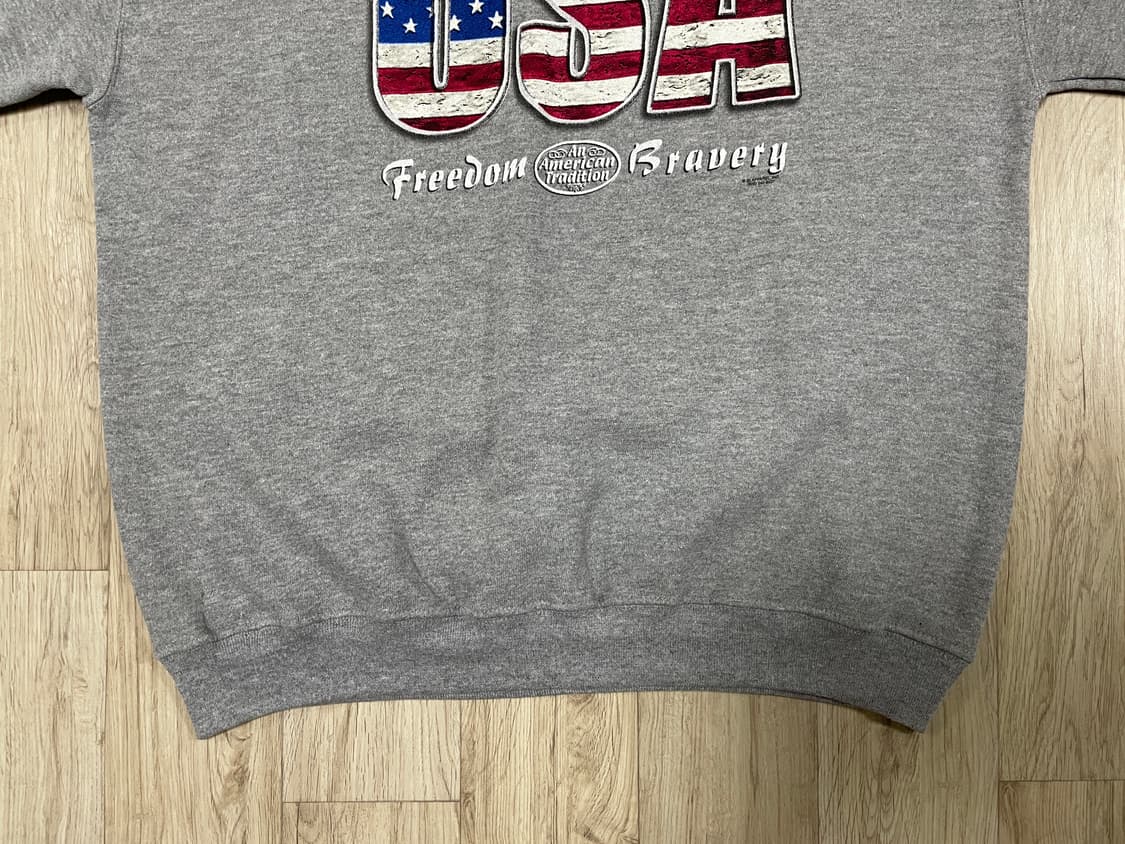 105~110) 90's 저지스 USA&성조기 맨투맨(RRL&LVC&폴로 상품이미지5